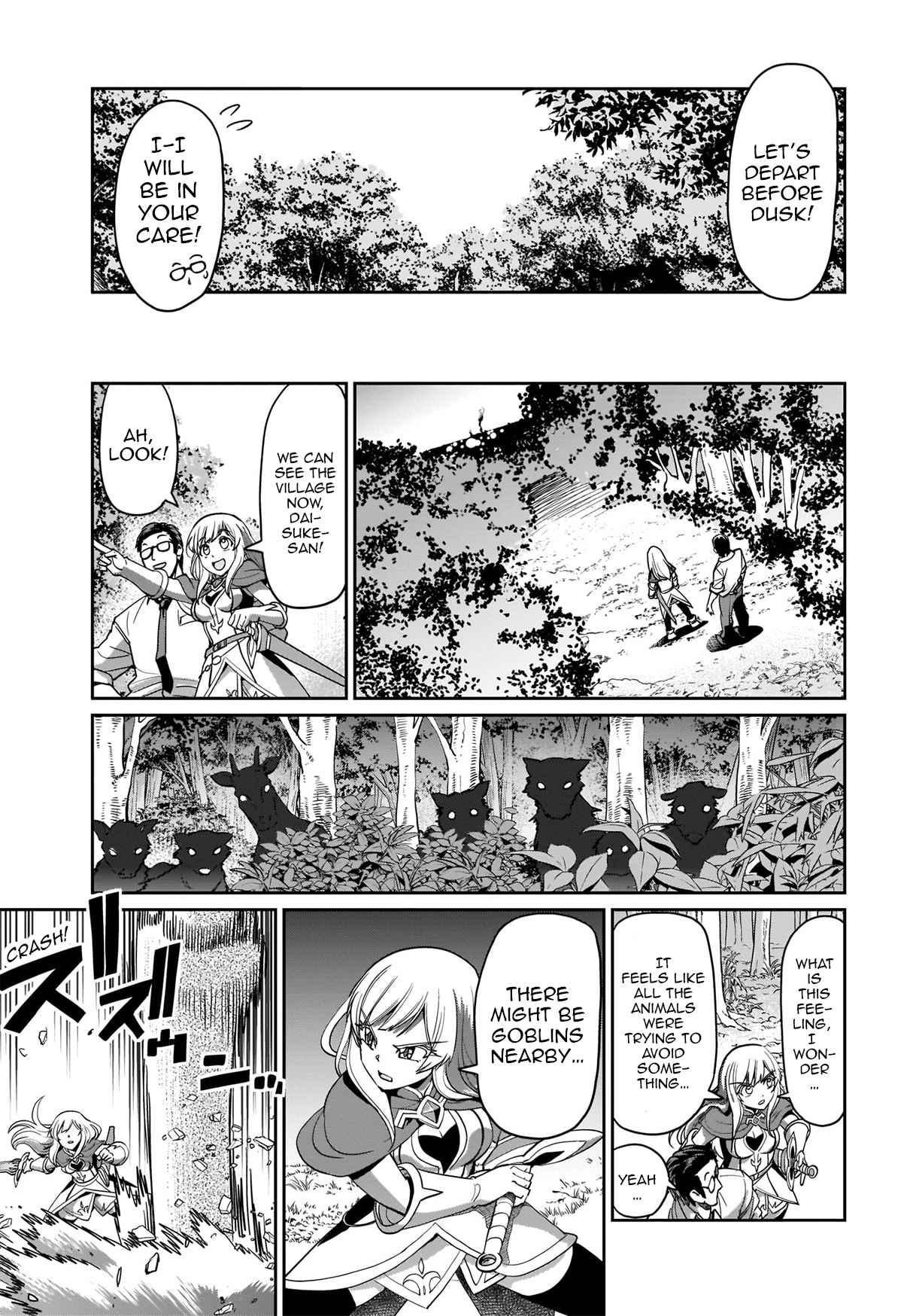 The gunner’s life of a middle-aged man summoned to another world and armed with a rifle: an airsoft addicted salaryman returns to the alternative world after work Chapter 1 - Page 12 in English