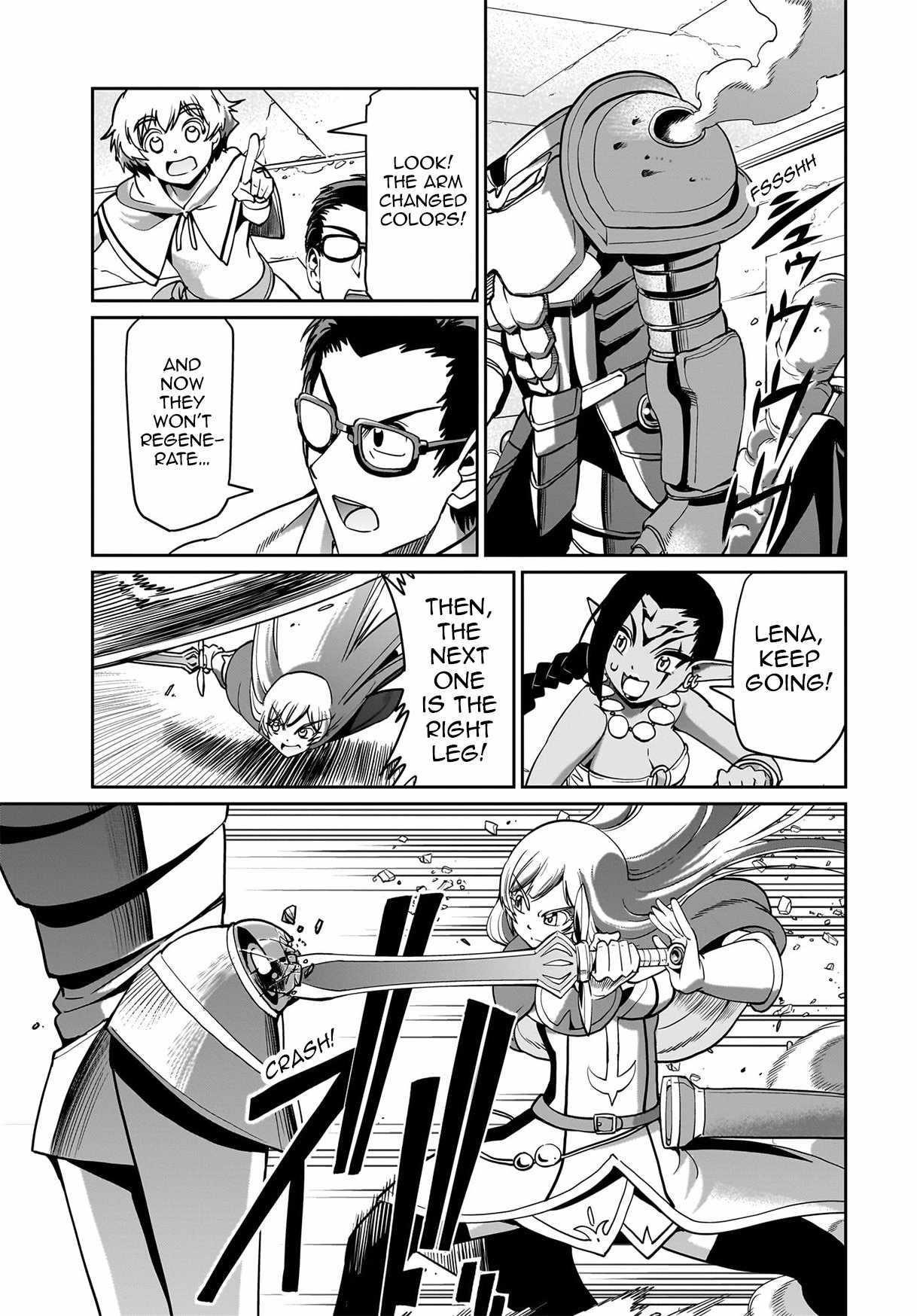 The gunner’s life of a middle-aged man summoned to another world and armed with a rifle: an airsoft addicted salaryman returns to the alternative world after work Chapter 15 - Page 13 in English