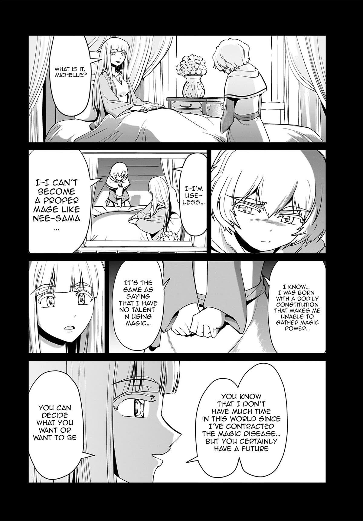 The gunner’s life of a middle-aged man summoned to another world and armed with a rifle: an airsoft addicted salaryman returns to the alternative world after work Chapter 19 - Page 14 in English