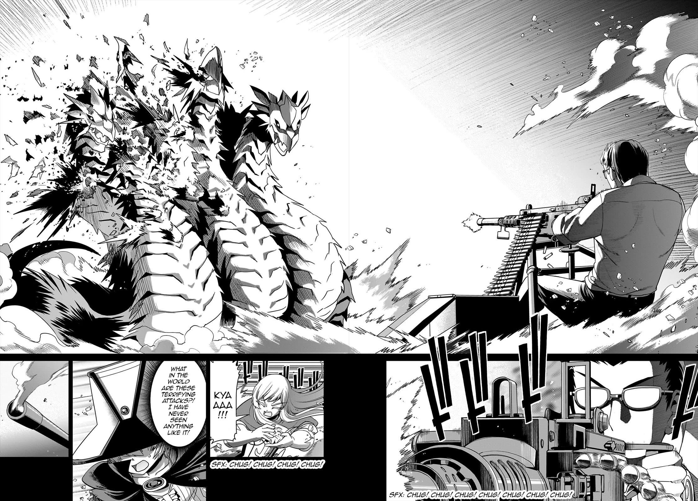 The gunner’s life of a middle-aged man summoned to another world and armed with a rifle: an airsoft addicted salaryman returns to the alternative world after work Chapter 19 - Page 20 in English