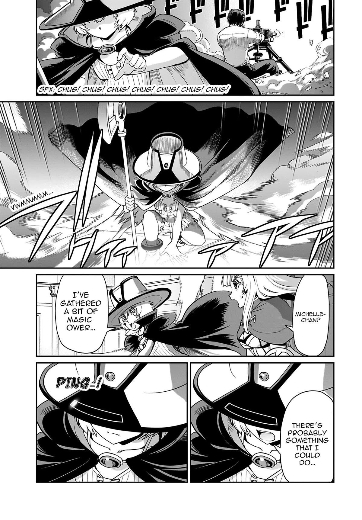 The gunner’s life of a middle-aged man summoned to another world and armed with a rifle: an airsoft addicted salaryman returns to the alternative world after work Chapter 20 - Page 5 in English