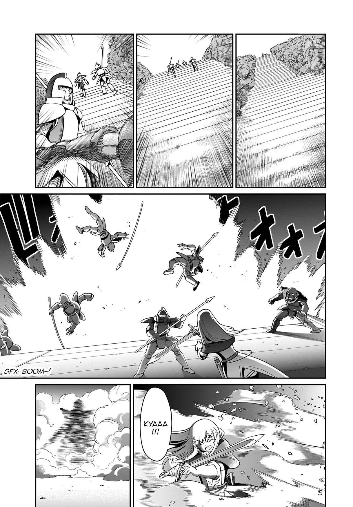 The gunner’s life of a middle-aged man summoned to another world and armed with a rifle: an airsoft addicted salaryman returns to the alternative world after work Chapter 24 - Page 17 in English
