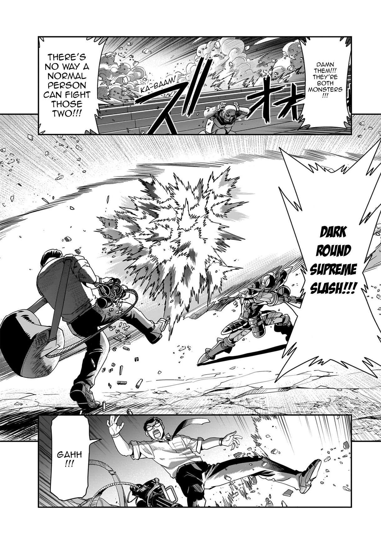 The gunner’s life of a middle-aged man summoned to another world and armed with a rifle: an airsoft addicted salaryman returns to the alternative world after work Chapter 27 - Page 11 in English