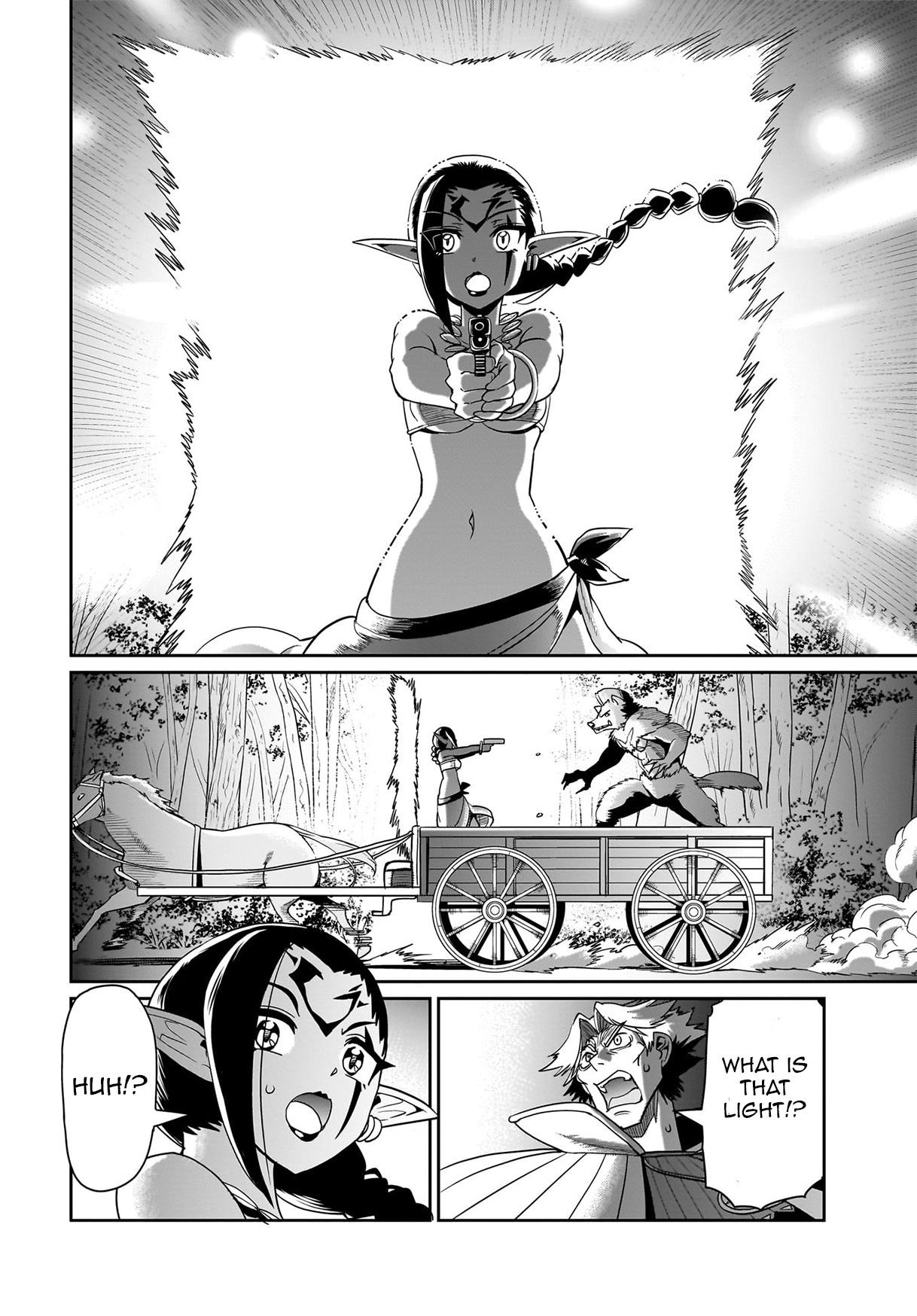 The gunner’s life of a middle-aged man summoned to another world and armed with a rifle: an airsoft addicted salaryman returns to the alternative world after work Chapter 31 - Page 17 in English