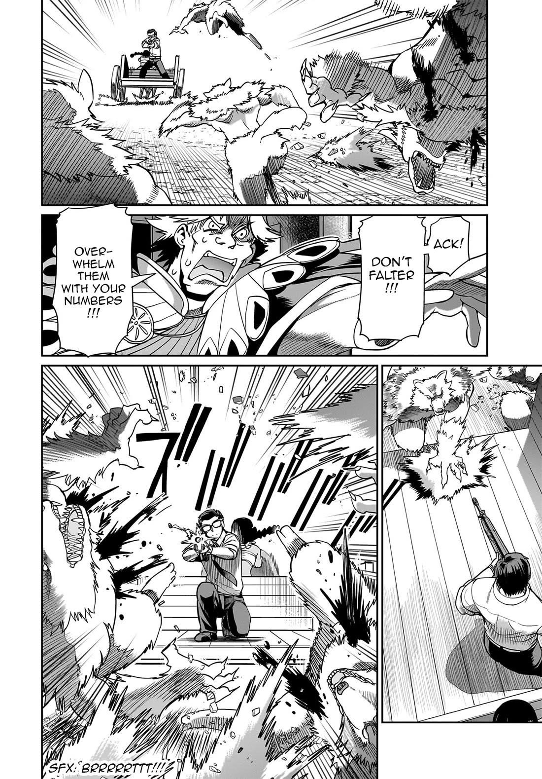 The gunner’s life of a middle-aged man summoned to another world and armed with a rifle: an airsoft addicted salaryman returns to the alternative world after work Chapter 32 - Page 11 in English