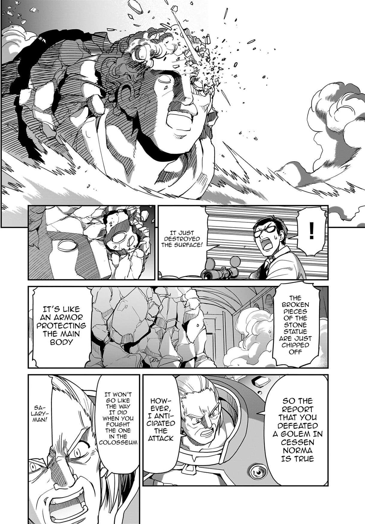 The gunner’s life of a middle-aged man summoned to another world and armed with a rifle: an airsoft addicted salaryman returns to the alternative world after work Chapter 39 - Page 8 in English
