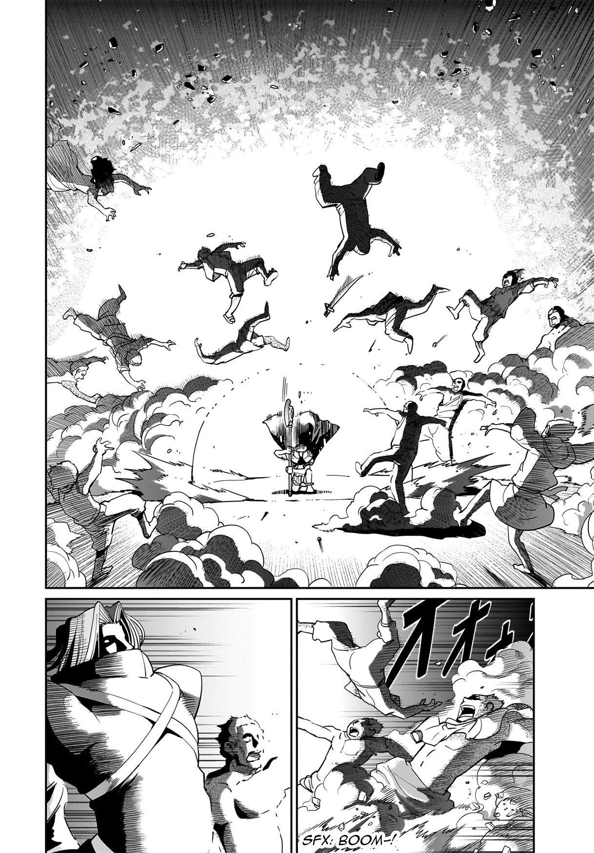 The gunner’s life of a middle-aged man summoned to another world and armed with a rifle: an airsoft addicted salaryman returns to the alternative world after work Chapter 40 - Page 3 in English