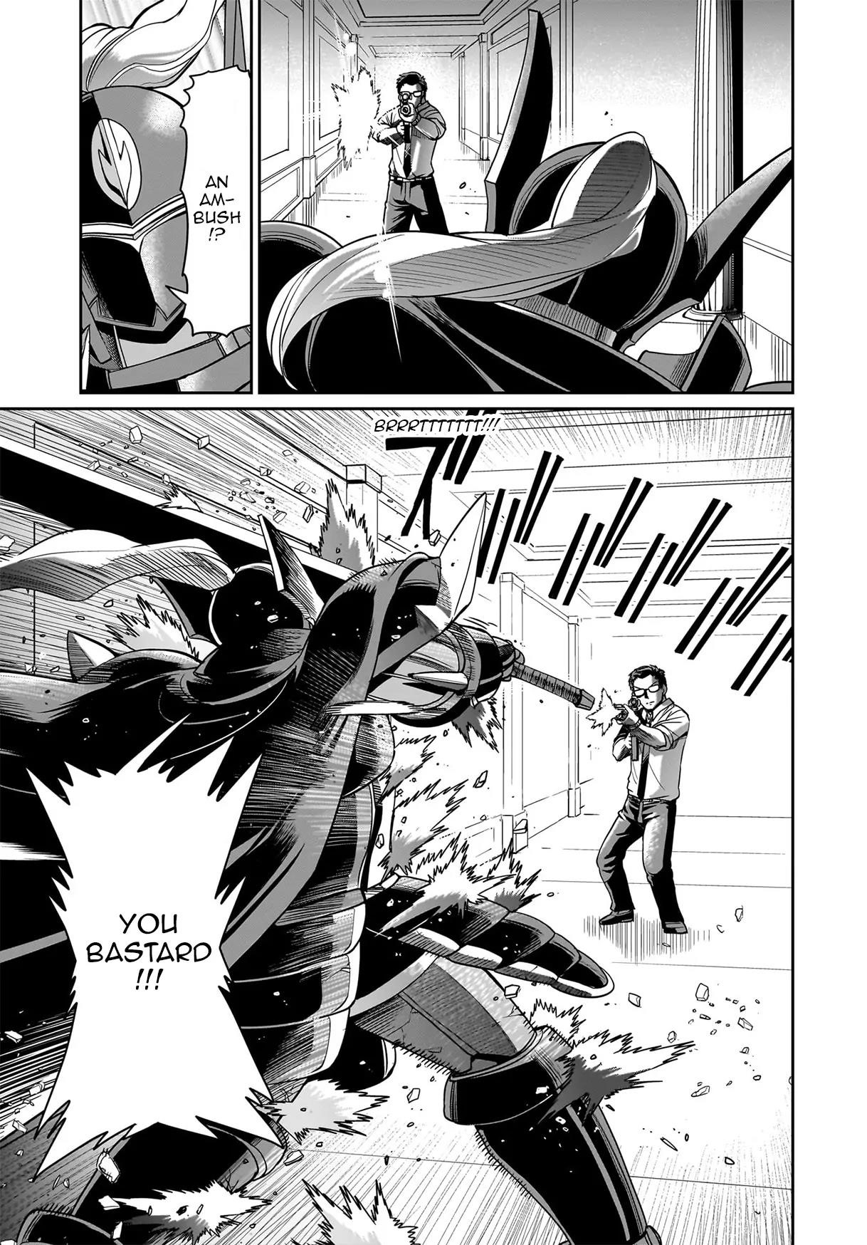 The gunner’s life of a middle-aged man summoned to another world and armed with a rifle: an airsoft addicted salaryman returns to the alternative world after work Chapter 48 - Page 13 in English