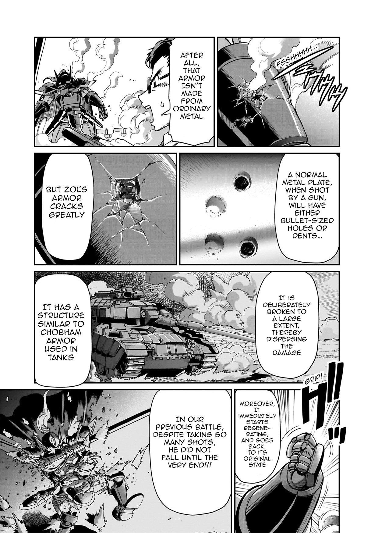 The gunner’s life of a middle-aged man summoned to another world and armed with a rifle: an airsoft addicted salaryman returns to the alternative world after work Chapter 49 - Page 6 in English