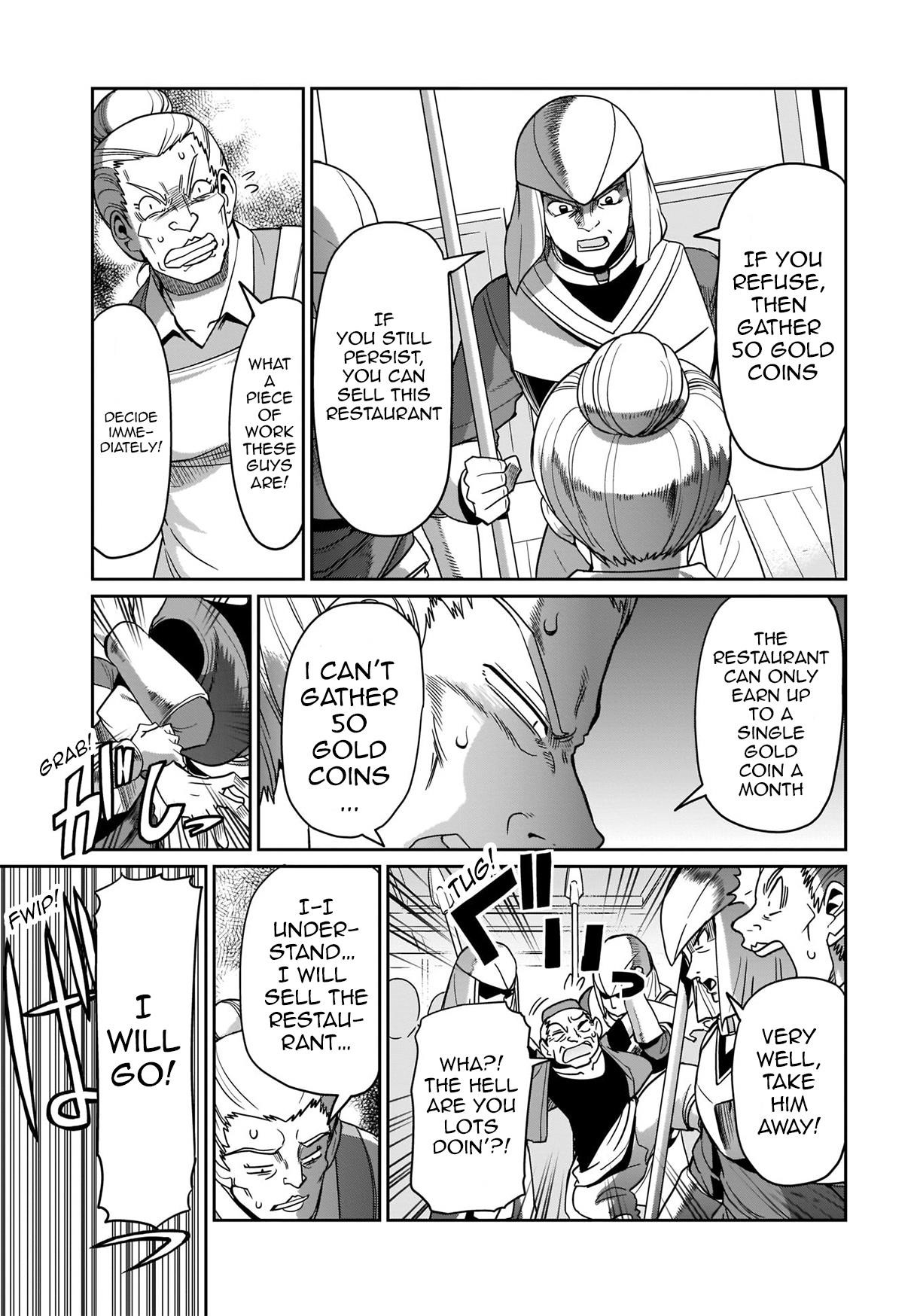 The gunner’s life of a middle-aged man summoned to another world and armed with a rifle: an airsoft addicted salaryman returns to the alternative world after work Chapter 5 - Page 13 in English