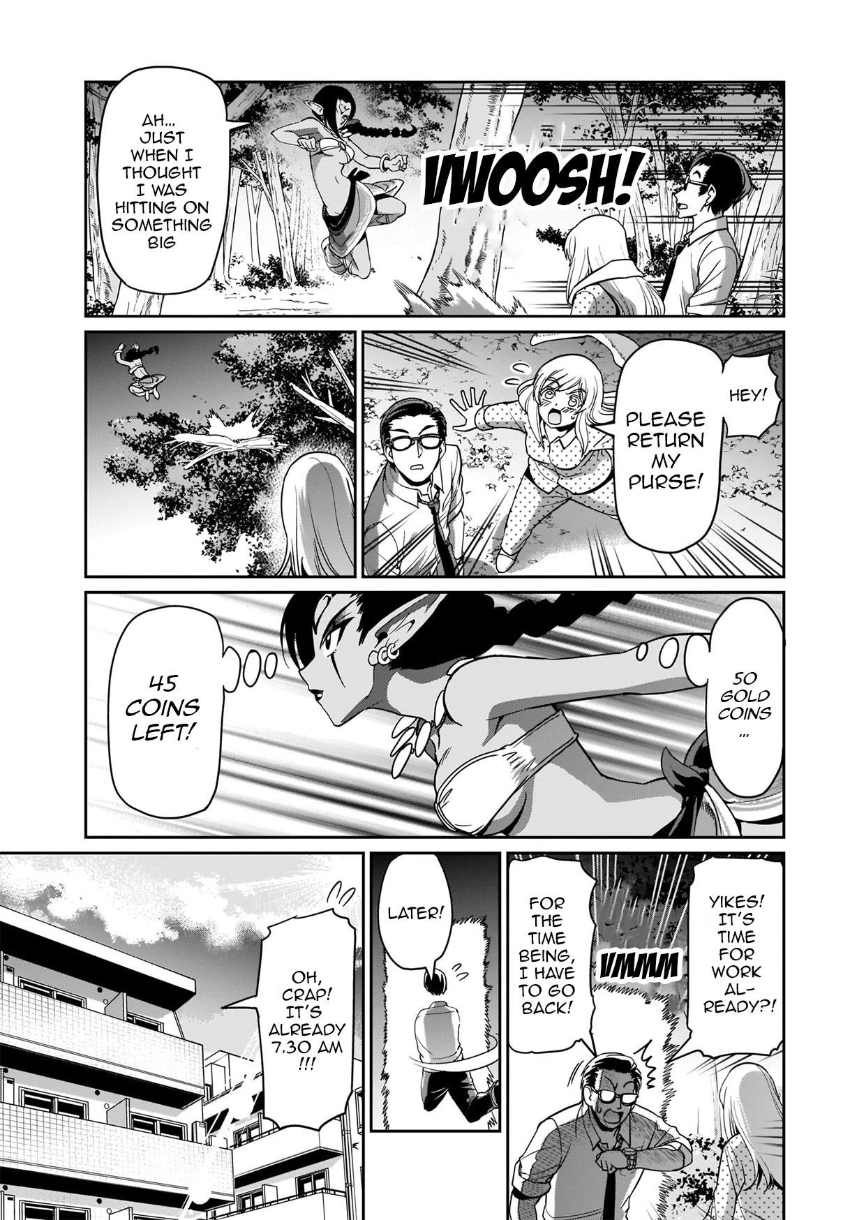 The gunner’s life of a middle-aged man summoned to another world and armed with a rifle: an airsoft addicted salaryman returns to the alternative world after work Chapter 5 - Page 7 in English
