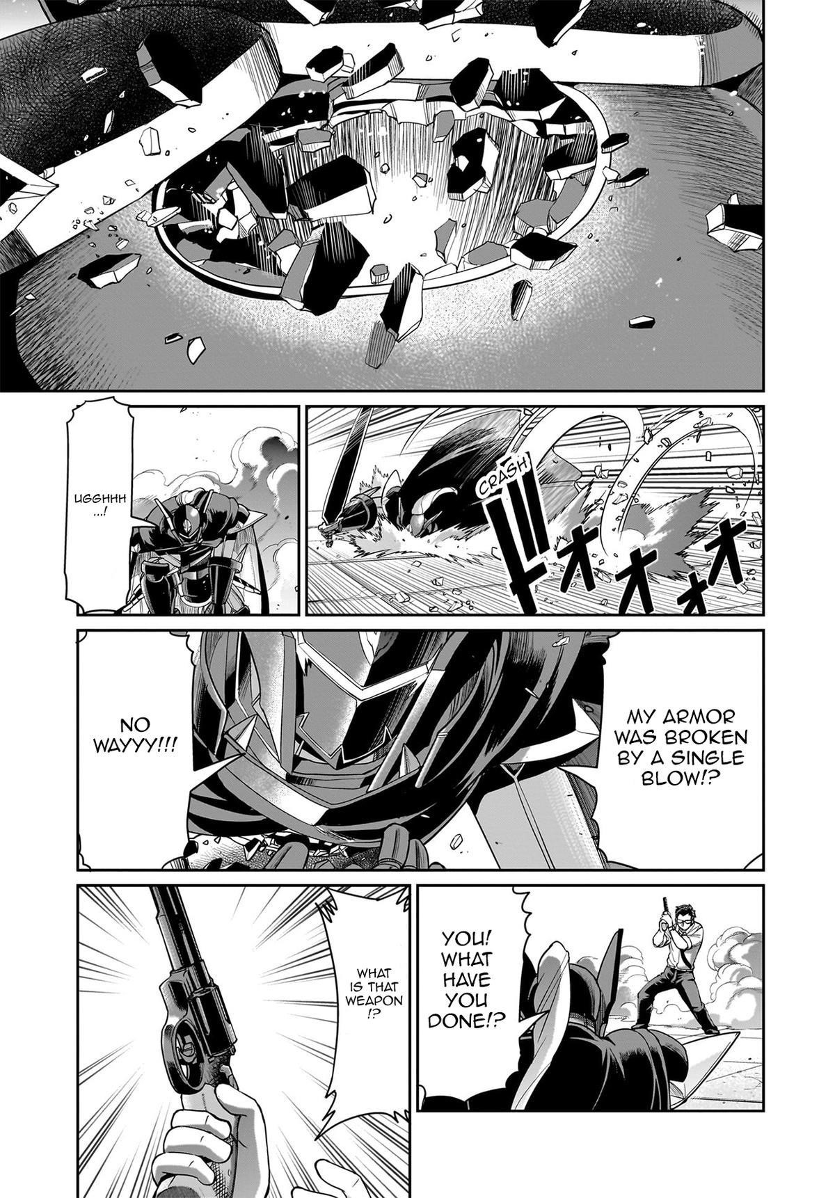 The gunner’s life of a middle-aged man summoned to another world and armed with a rifle: an airsoft addicted salaryman returns to the alternative world after work Chapter 50 - Page 19 in English