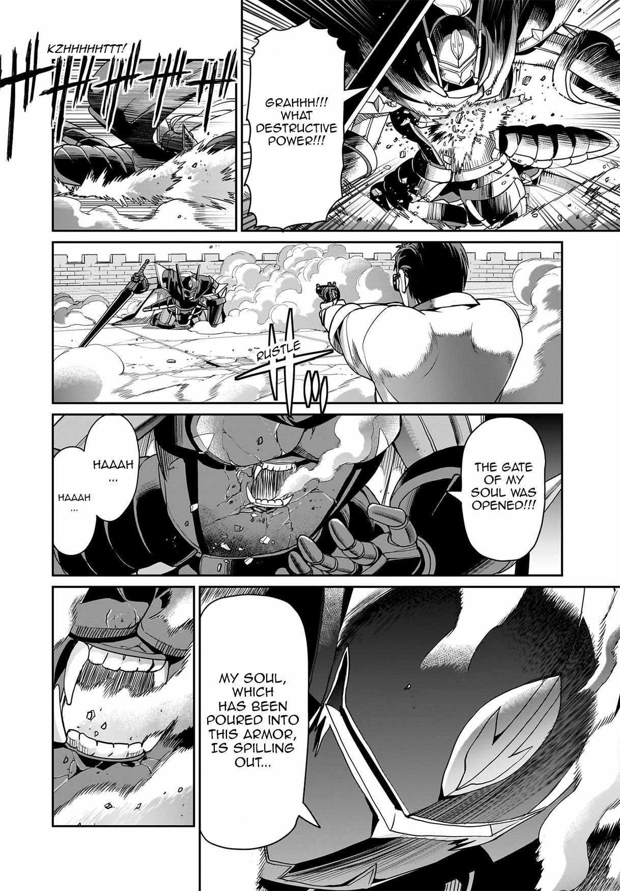 The gunner’s life of a middle-aged man summoned to another world and armed with a rifle: an airsoft addicted salaryman returns to the alternative world after work Chapter 51 - Page 7 in English