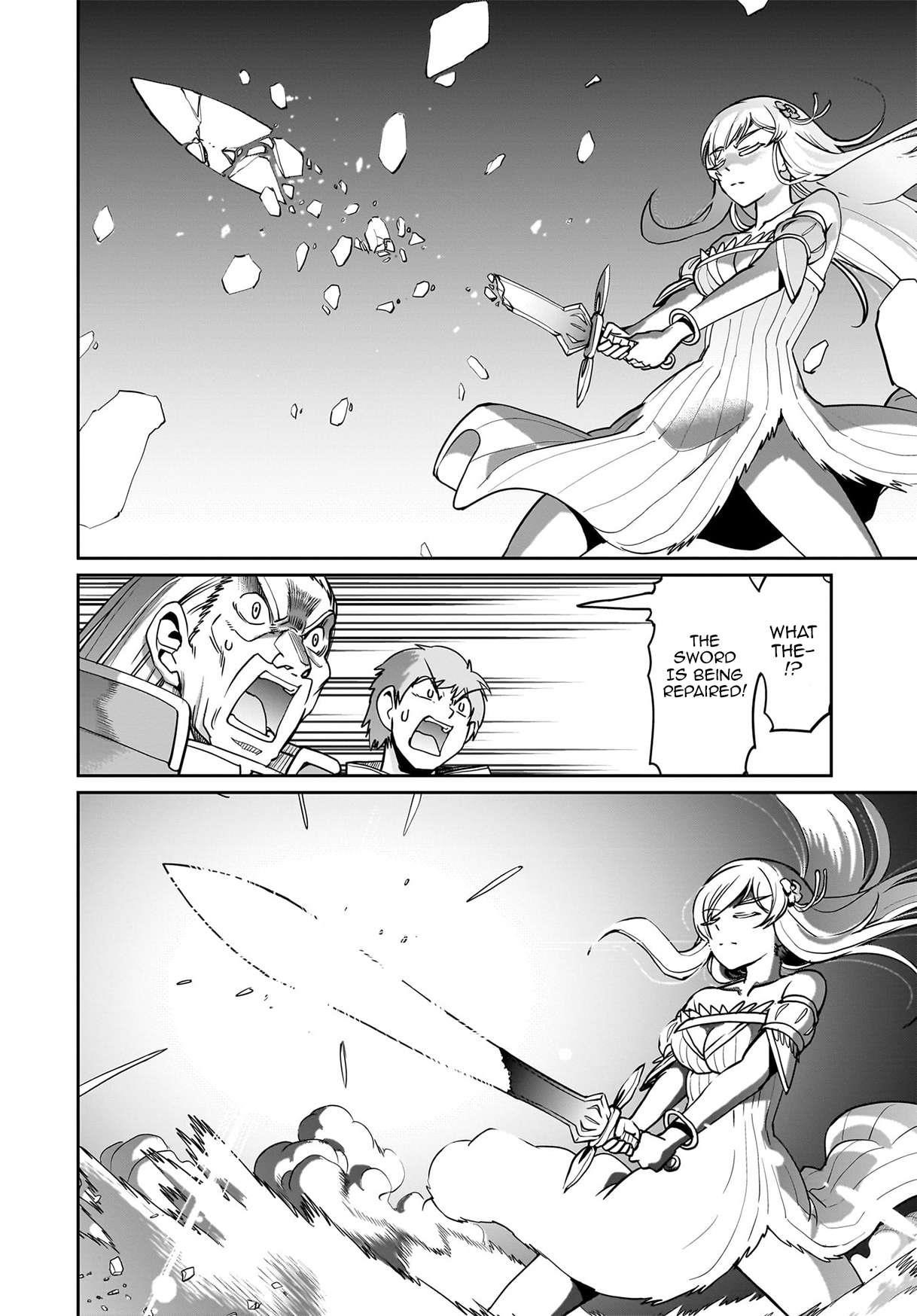 The gunner’s life of a middle-aged man summoned to another world and armed with a rifle: an airsoft addicted salaryman returns to the alternative world after work Chapter 58 - Page 4 in English