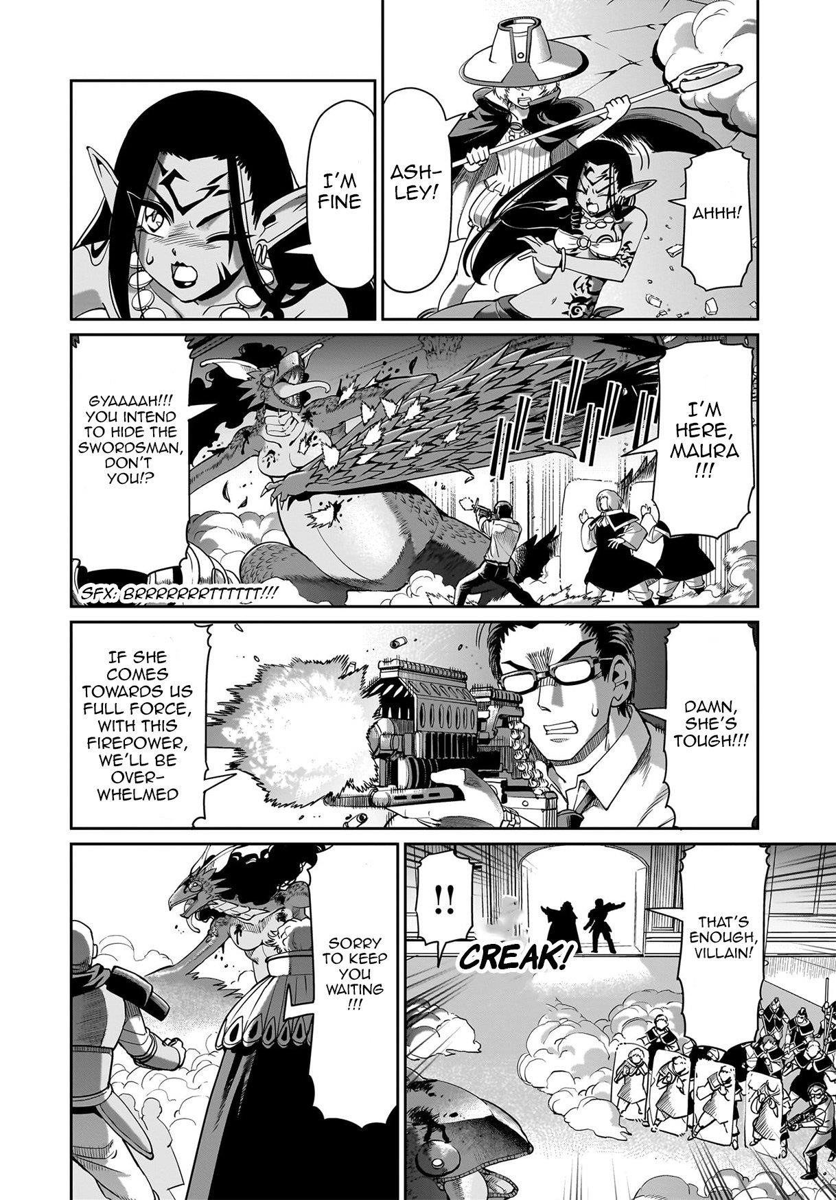 The gunner’s life of a middle-aged man summoned to another world and armed with a rifle: an airsoft addicted salaryman returns to the alternative world after work Chapter 59 - Page 11 in English
