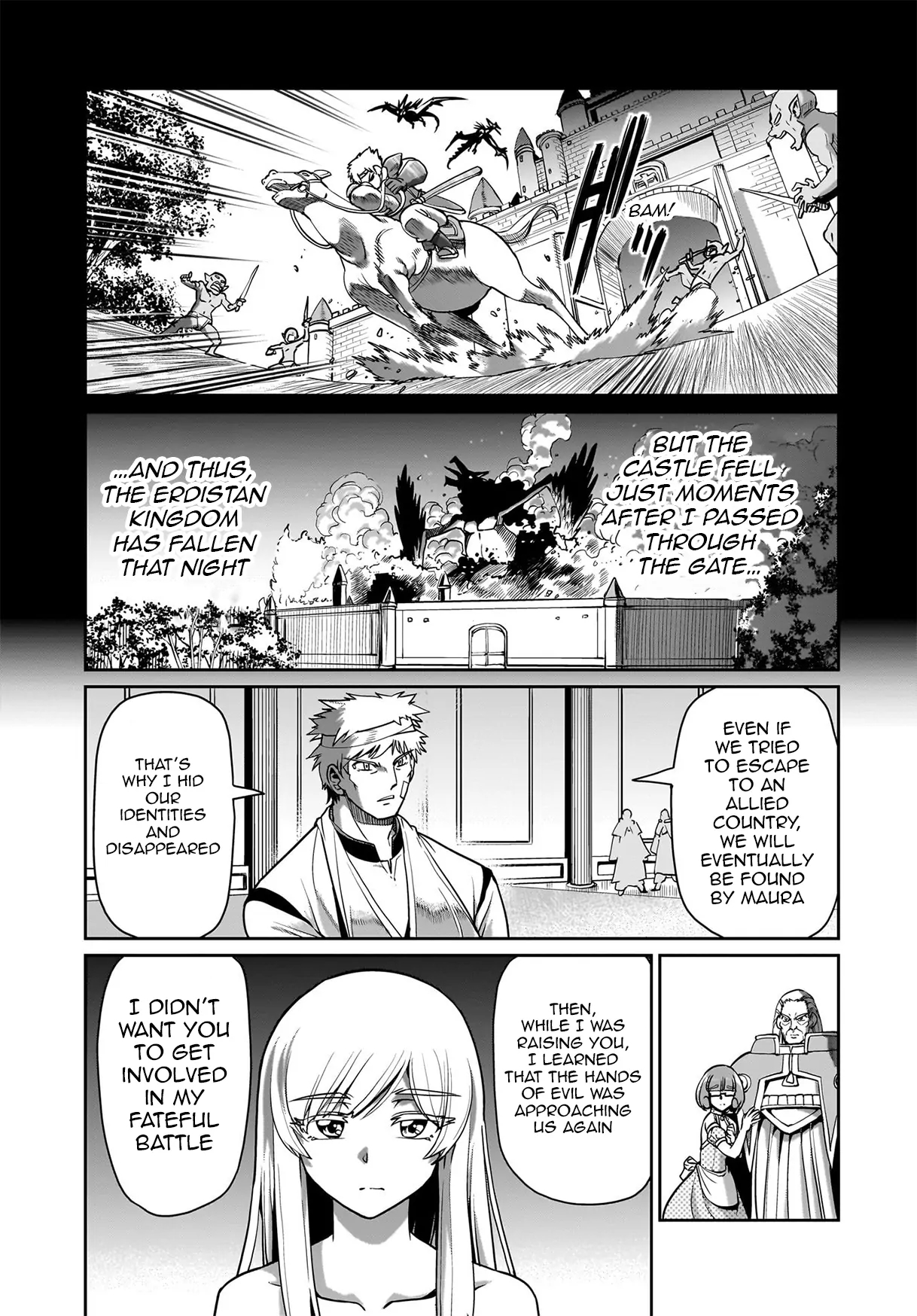 The gunner’s life of a middle-aged man summoned to another world and armed with a rifle: an airsoft addicted salaryman returns to the alternative world after work Chapter 61 - Page 8 in English