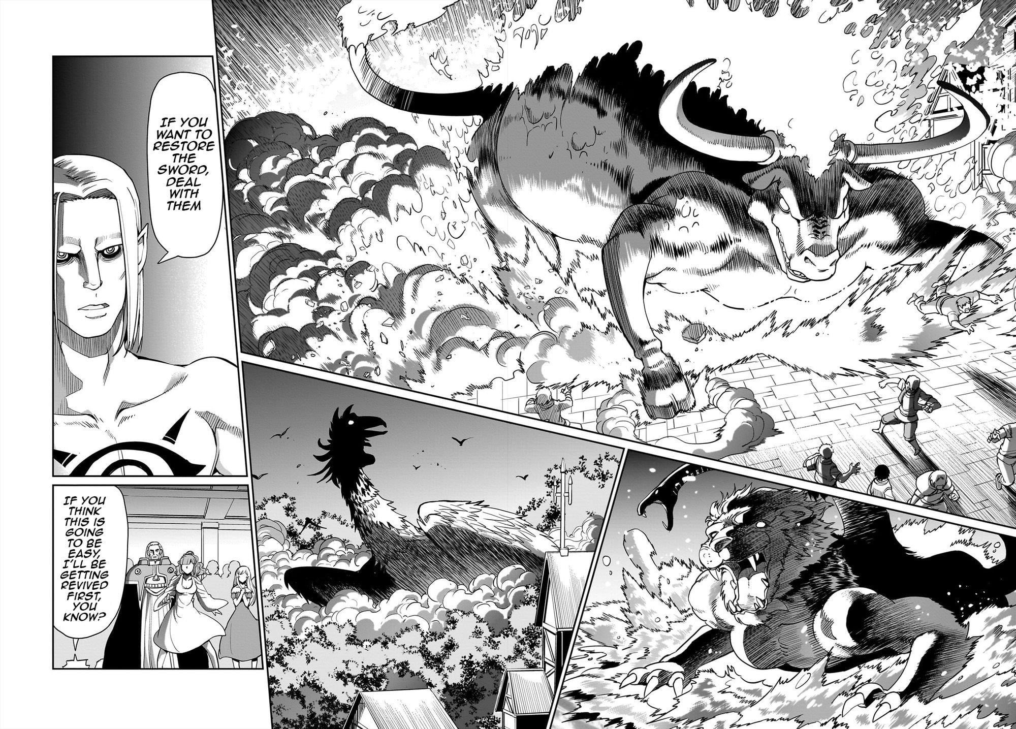 The gunner’s life of a middle-aged man summoned to another world and armed with a rifle: an airsoft addicted salaryman returns to the alternative world after work Chapter 62 - Page 20 in English