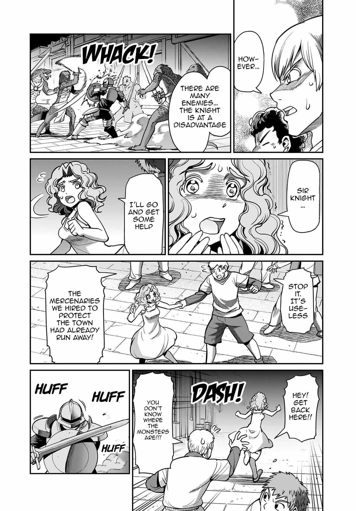 The gunner’s life of a middle-aged man summoned to another world and armed with a rifle: an airsoft addicted salaryman returns to the alternative world after work Chapter 65 - Page 6 in English