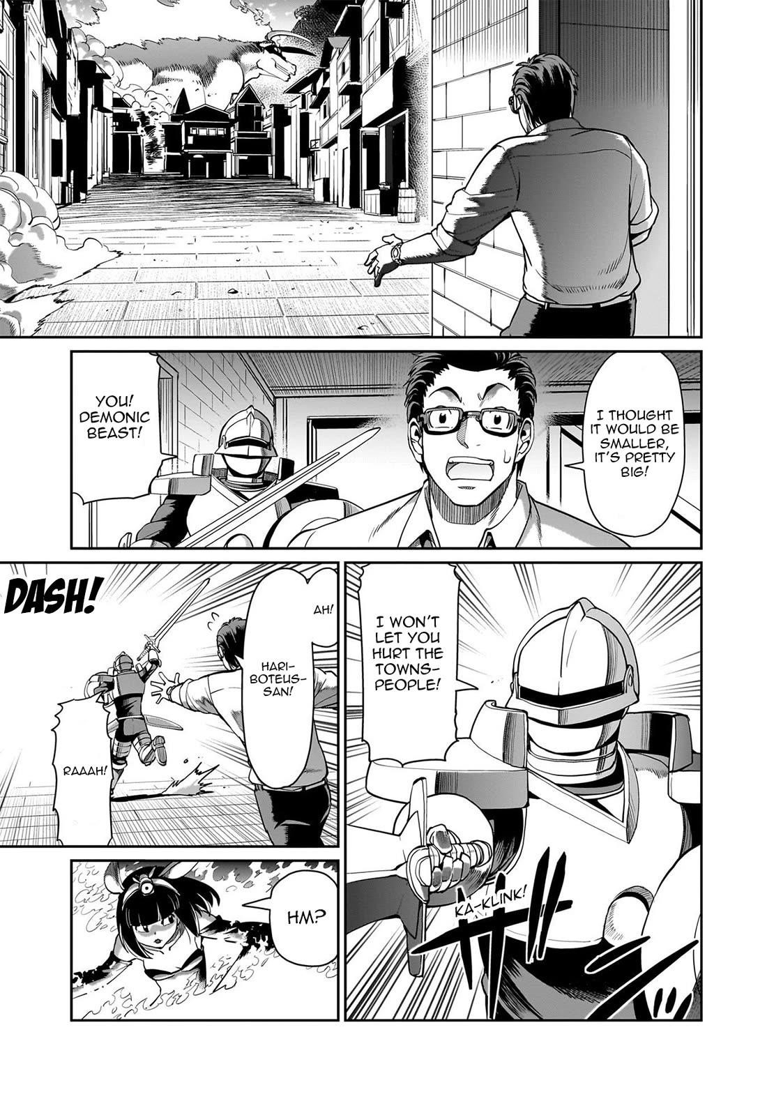The gunner’s life of a middle-aged man summoned to another world and armed with a rifle: an airsoft addicted salaryman returns to the alternative world after work Chapter 68 - Page 10 in English