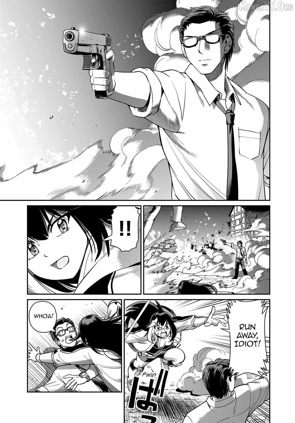 The gunner’s life of a middle-aged man summoned to another world and armed with a rifle: an airsoft addicted salaryman returns to the alternative world after work Chapter 69 - Page 11 in English