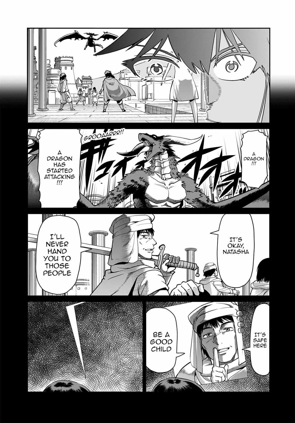 The gunner’s life of a middle-aged man summoned to another world and armed with a rifle: an airsoft addicted salaryman returns to the alternative world after work Chapter 71 - Page 9 in English