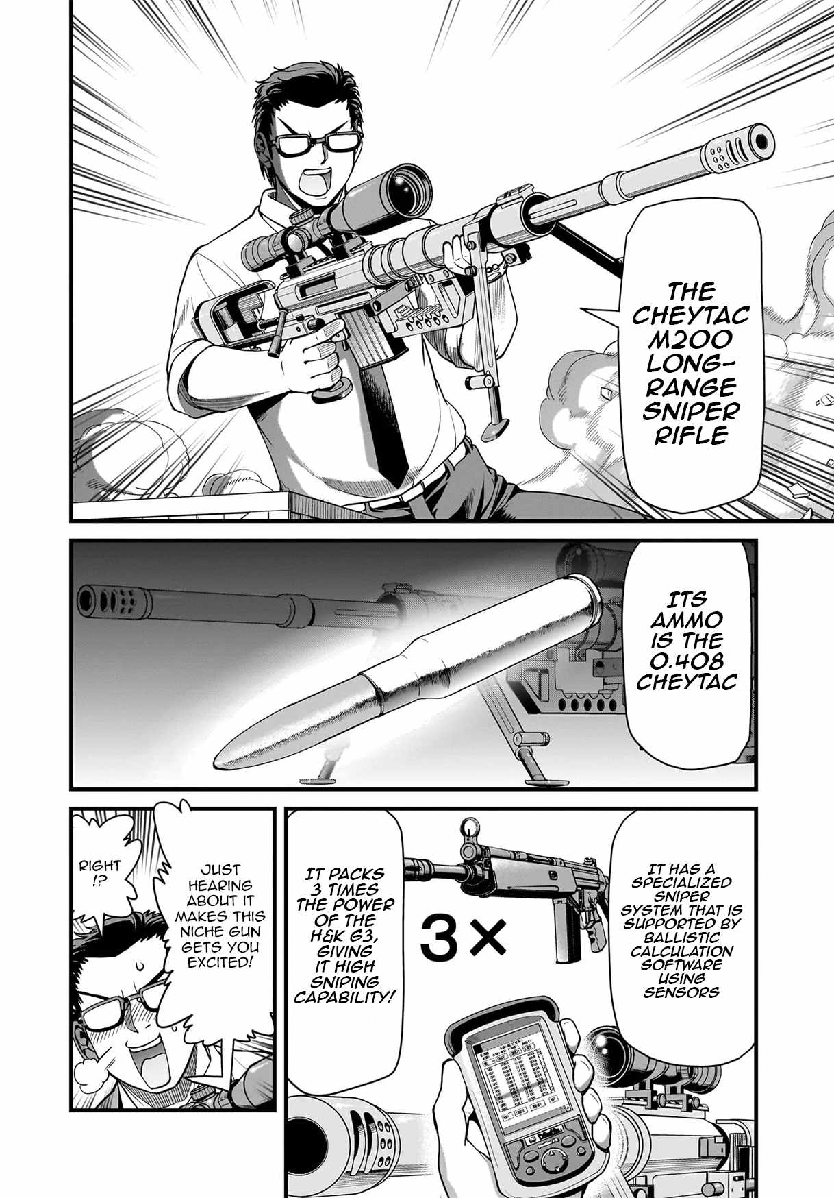 The gunner’s life of a middle-aged man summoned to another world and armed with a rifle: an airsoft addicted salaryman returns to the alternative world after work Chapter 74 - Page 16 in English