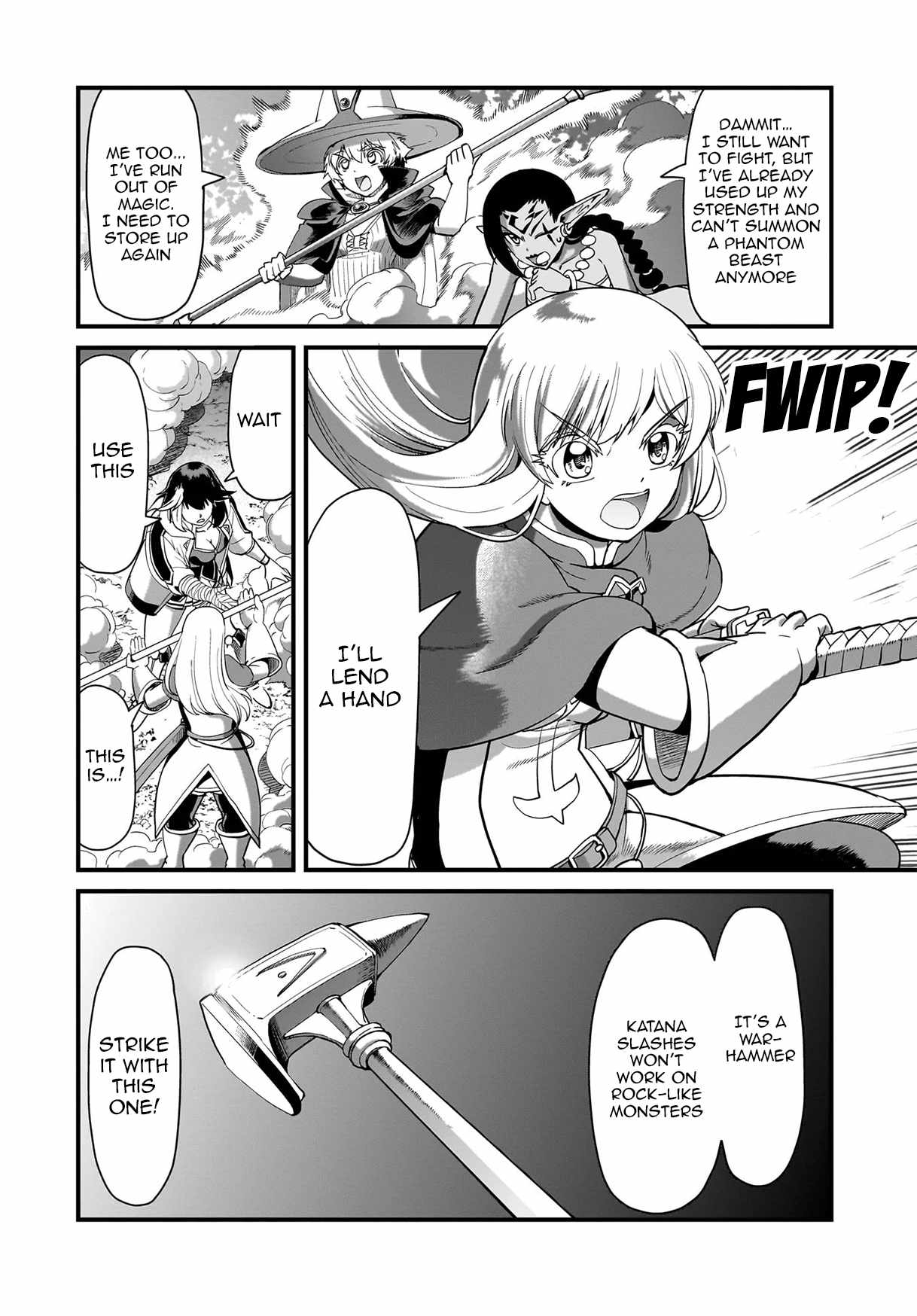 The gunner’s life of a middle-aged man summoned to another world and armed with a rifle: an airsoft addicted salaryman returns to the alternative world after work Chapter 74 - Page 8 in English