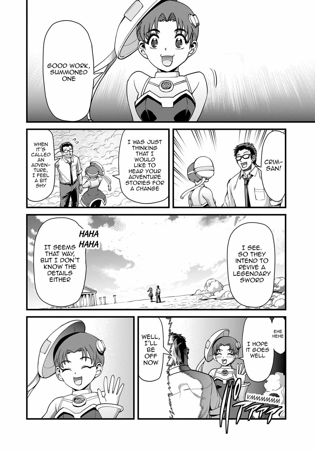 The gunner’s life of a middle-aged man summoned to another world and armed with a rifle: an airsoft addicted salaryman returns to the alternative world after work Chapter 75 - Page 14 in English