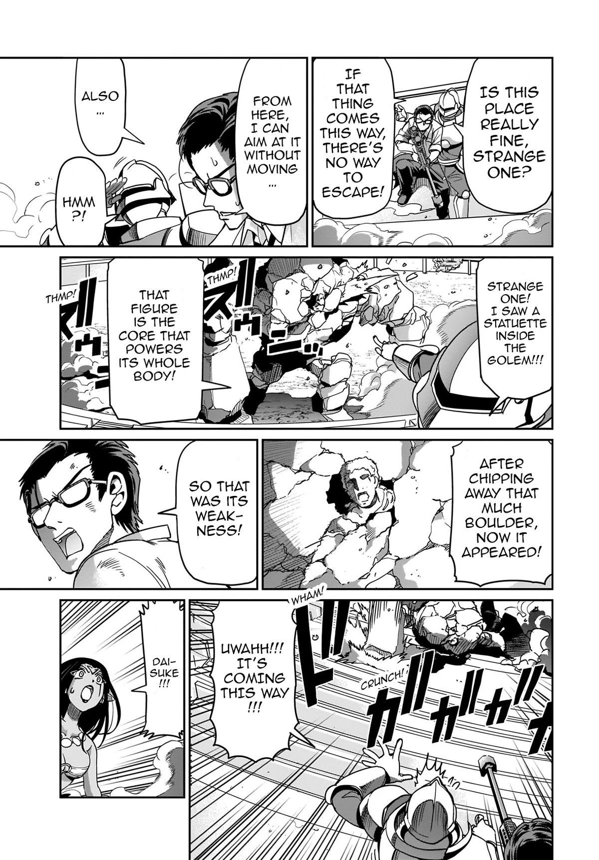 The gunner’s life of a middle-aged man summoned to another world and armed with a rifle: an airsoft addicted salaryman returns to the alternative world after work Chapter 9 - Page 15 in English