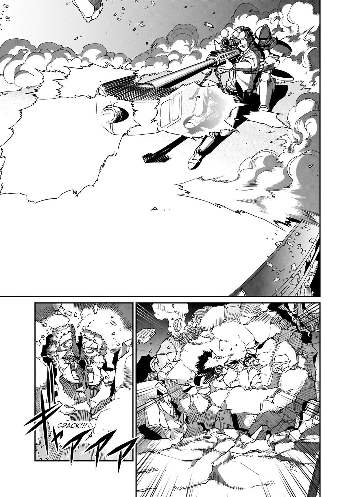 The gunner’s life of a middle-aged man summoned to another world and armed with a rifle: an airsoft addicted salaryman returns to the alternative world after work Chapter 9 - Page 19 in English