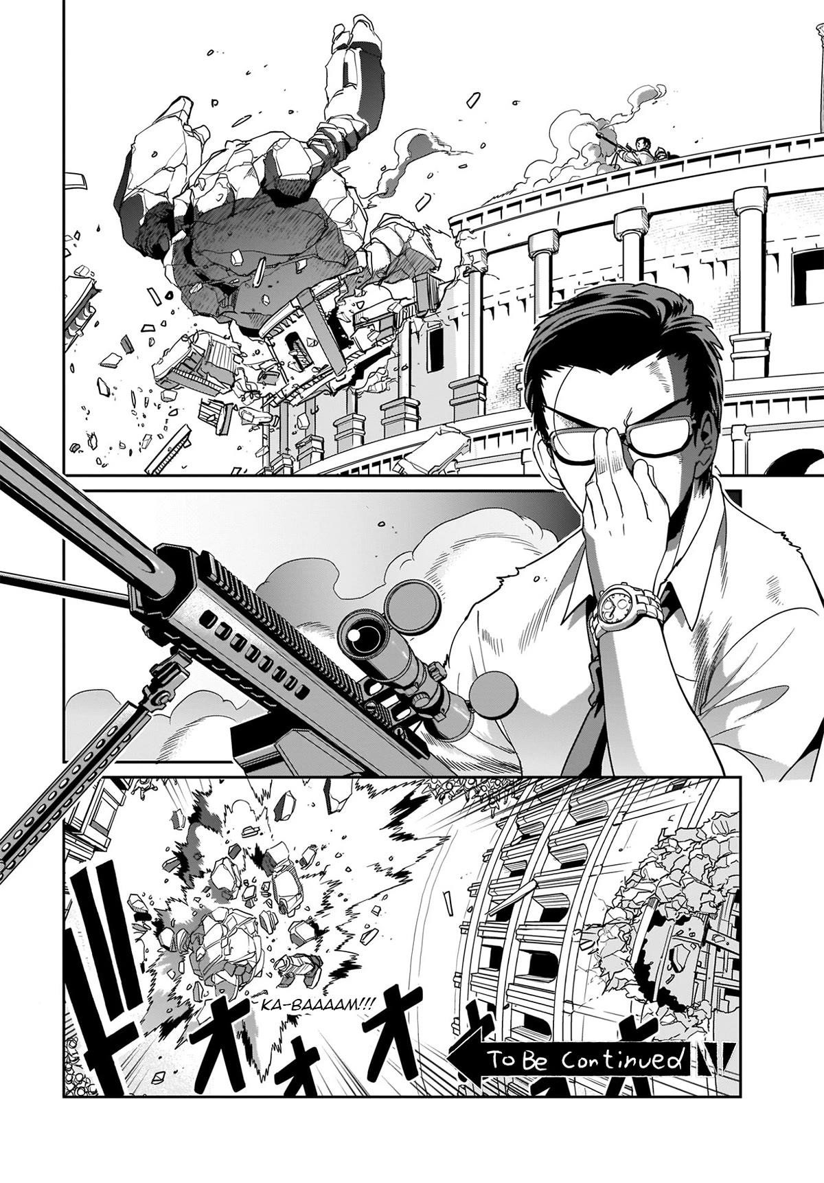 The gunner’s life of a middle-aged man summoned to another world and armed with a rifle: an airsoft addicted salaryman returns to the alternative world after work Chapter 9 - Page 20 in English