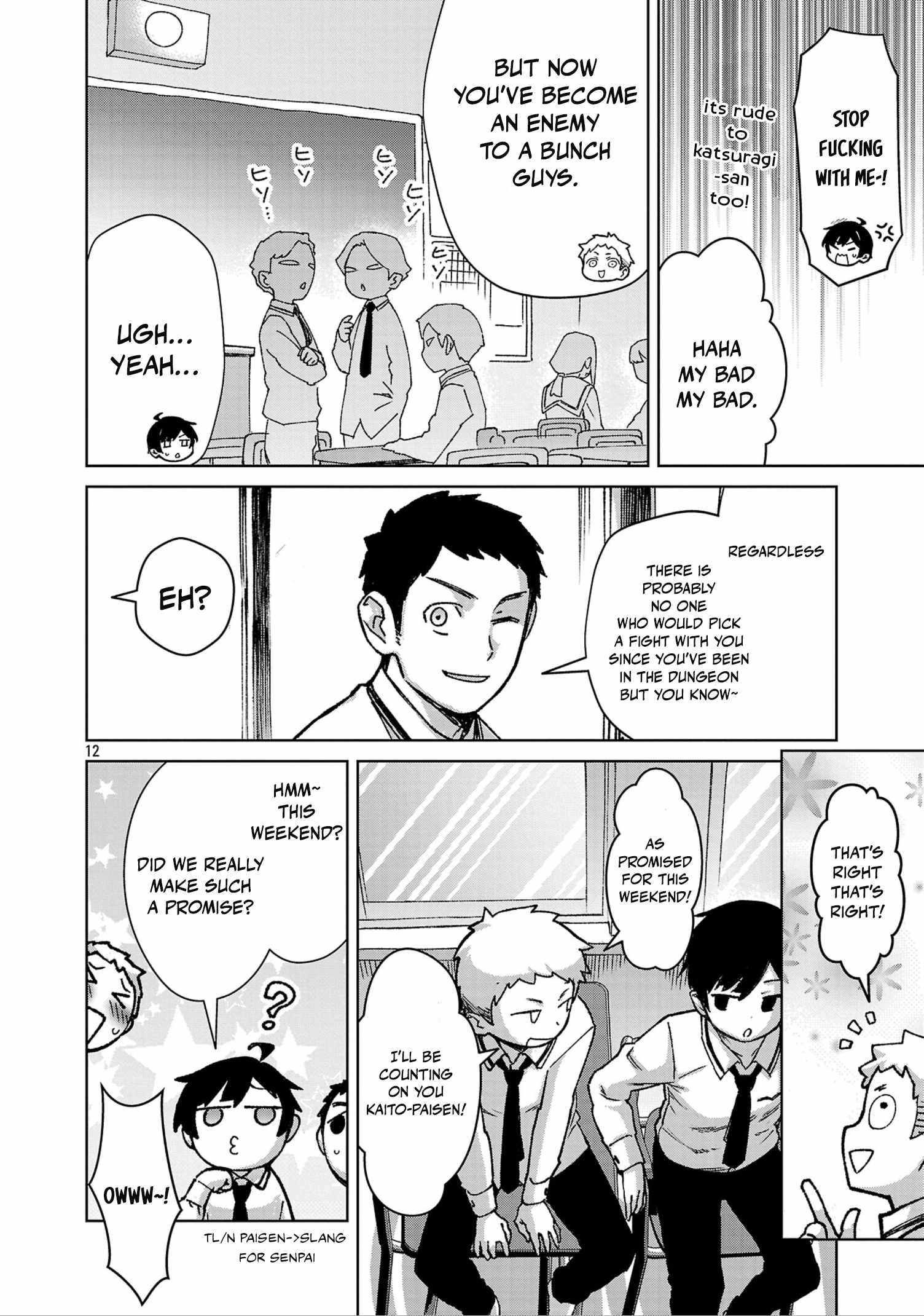 The Story of an Exploration Hero Who Has Worked His Way up From Common People Chapter 38 - Page 12 in English