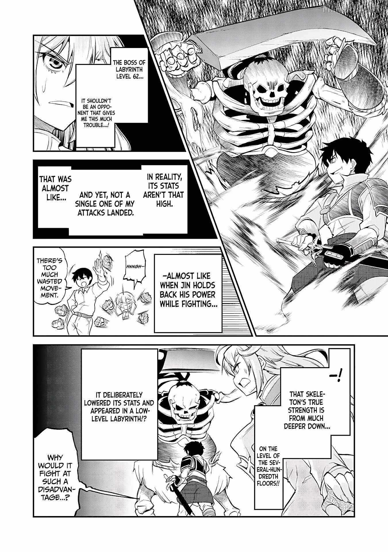 The Outcast Swordsman, Drawn to Power, Masters the Hidden Dungeon Chapter 7 - Page 12 in English