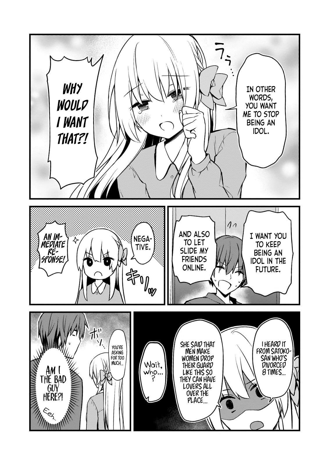 My Web Game Wife Is a Popular Idol IRL Chapter 12 - Page 9 in English