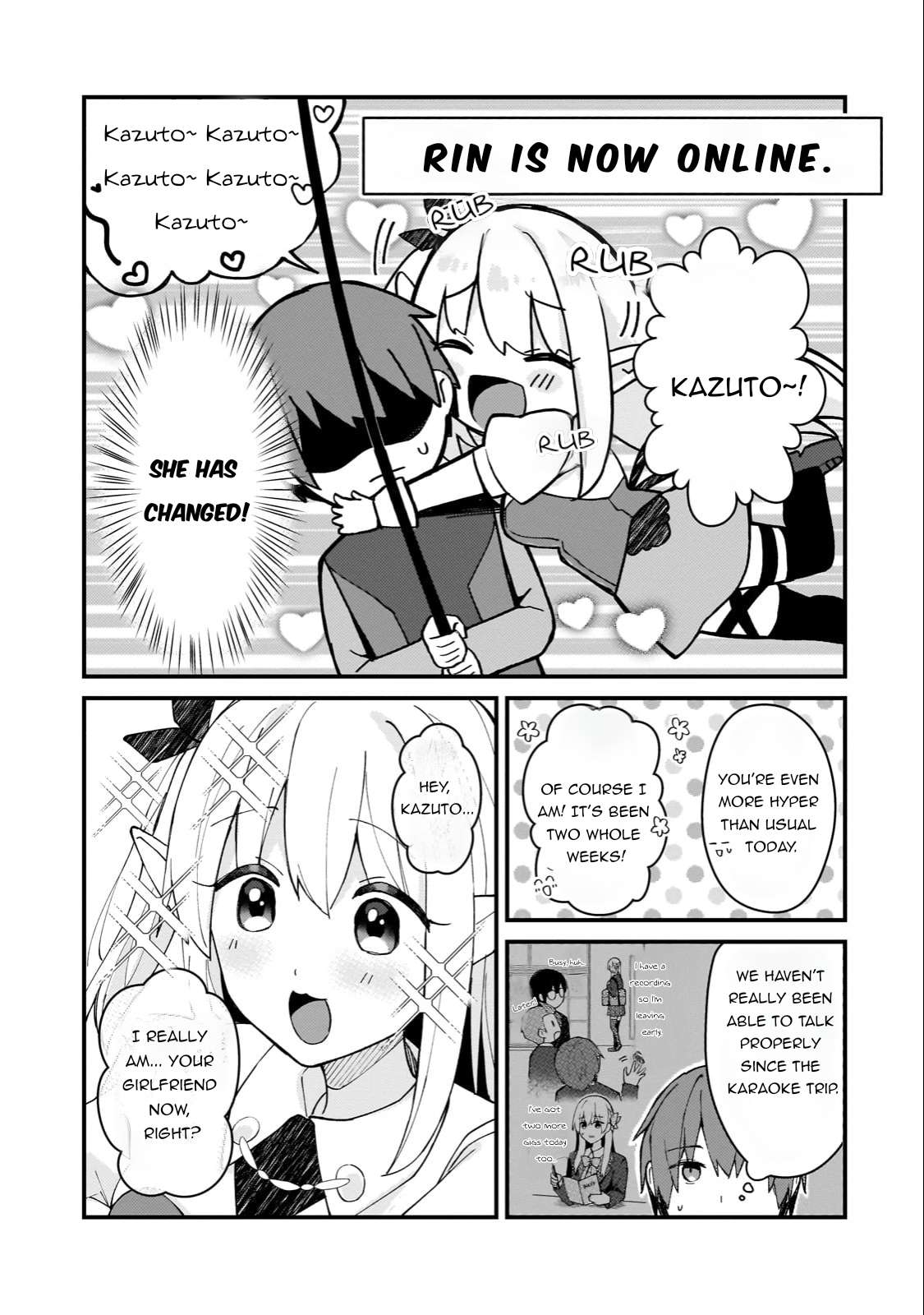 My Web Game Wife Is a Popular Idol IRL Chapter 36 - Page 3 in English