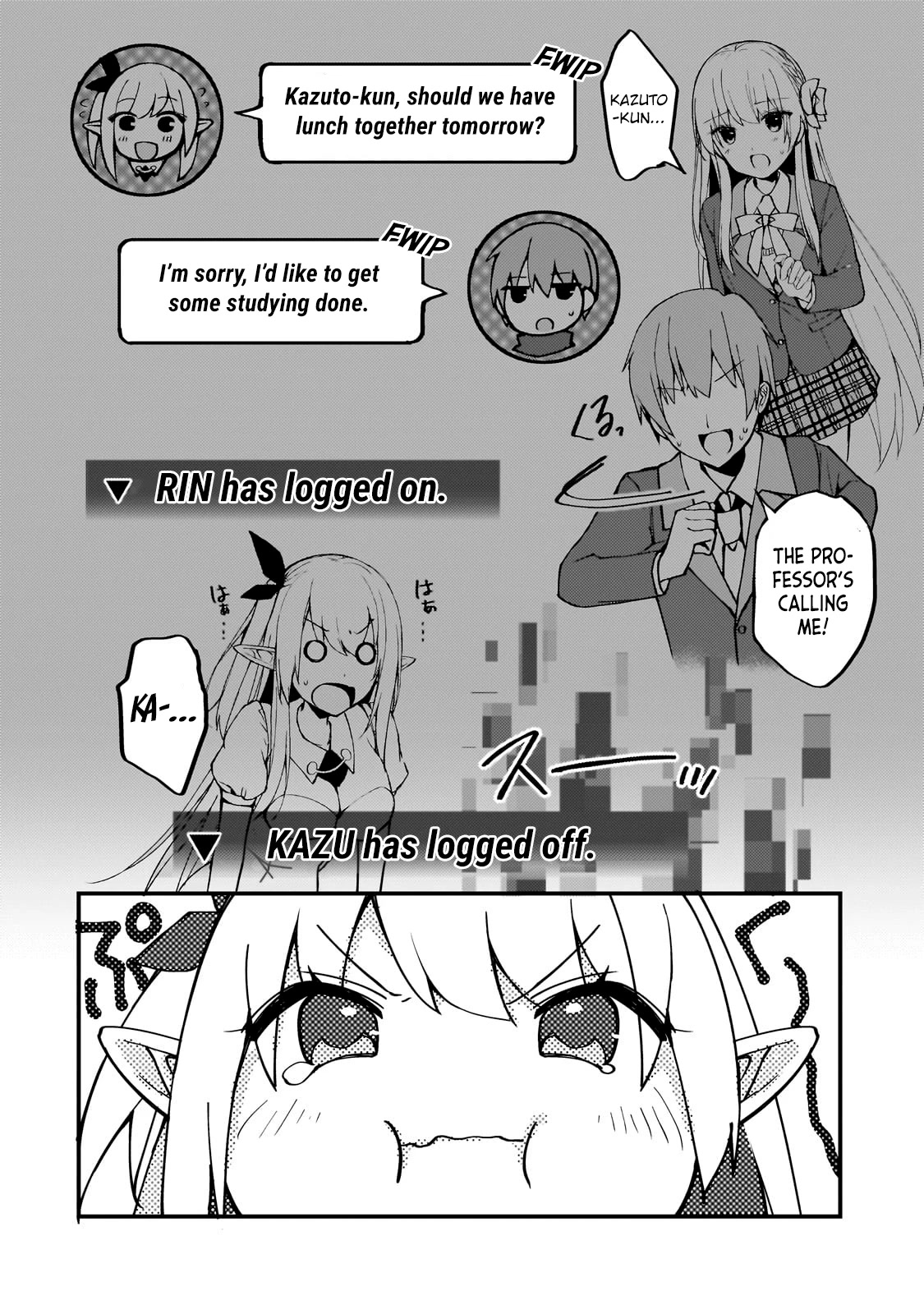 My Web Game Wife Is a Popular Idol IRL Chapter 5 - Page 8 in English