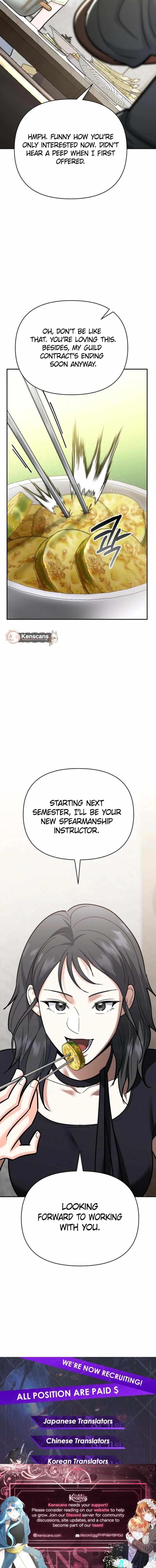 I Became a Swordsmanship Instructor at the Academy Chapter 21 - Page 18 in English