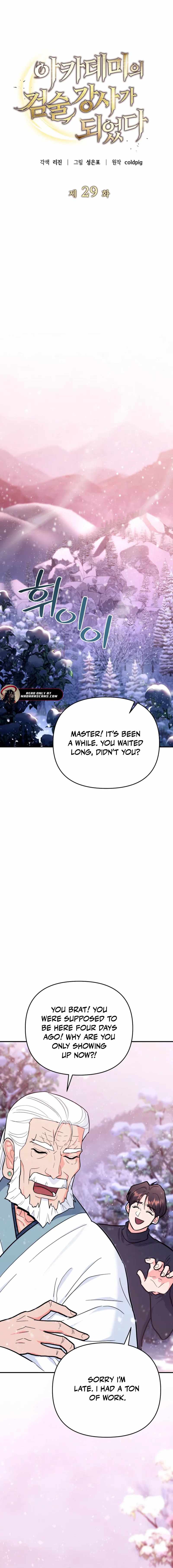 I Became a Swordsmanship Instructor at the Academy Chapter 29 - Page 9 in English
