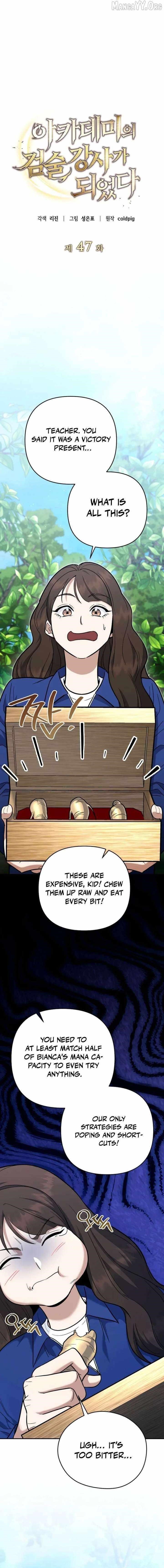 I Became a Swordsmanship Instructor at the Academy Chapter 47 - Page 10 in English