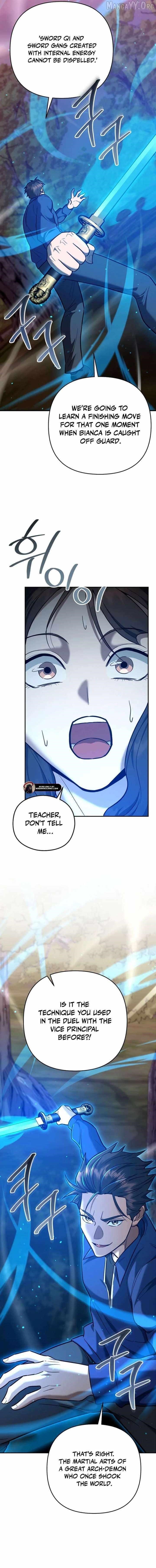I Became a Swordsmanship Instructor at the Academy Chapter 47 - Page 23 in English