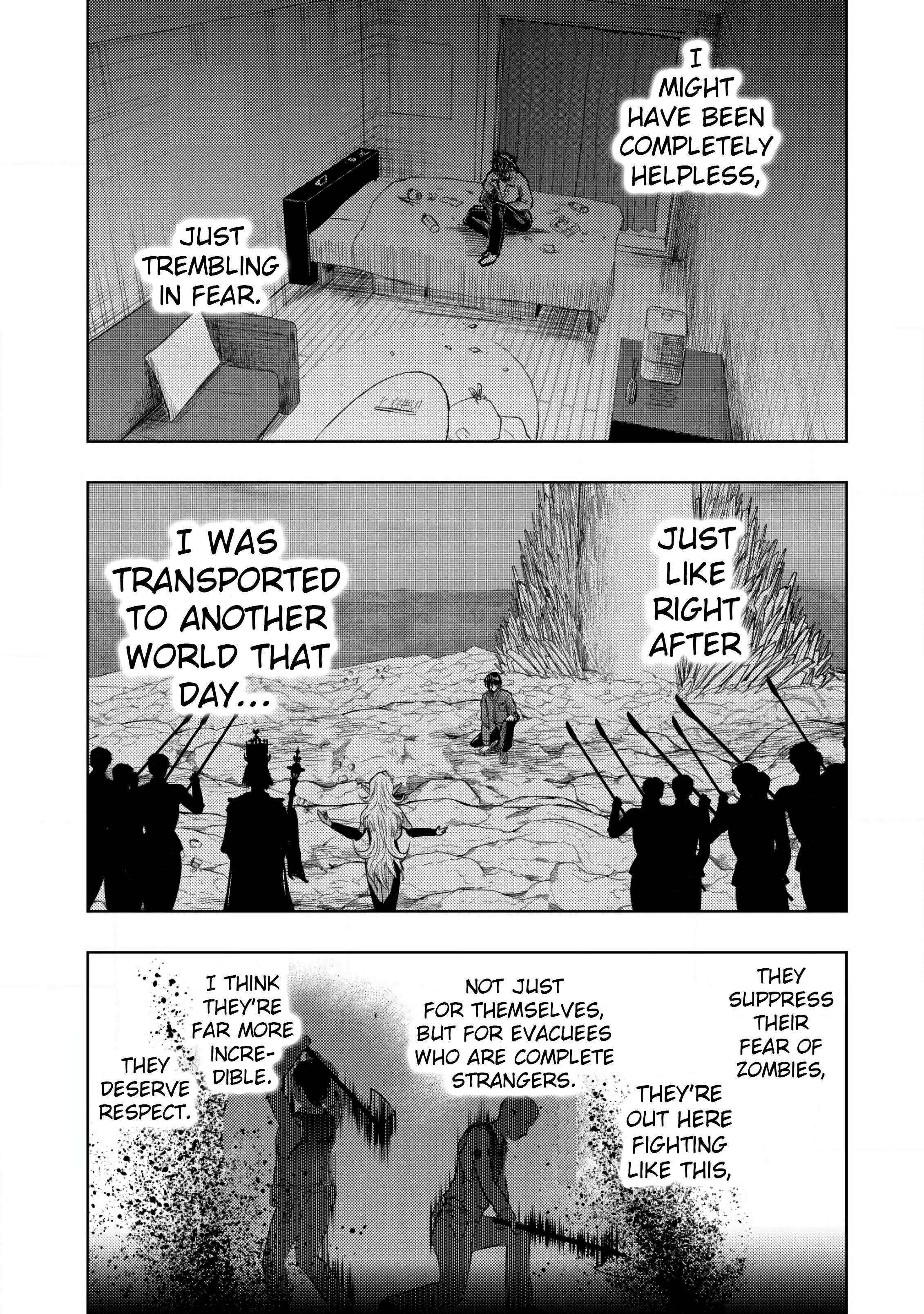 A Middle-aged Man Who Returned From Another World Becomes Unrivaled In The Apocalyptic World Chapter 12 - Page 14 in English