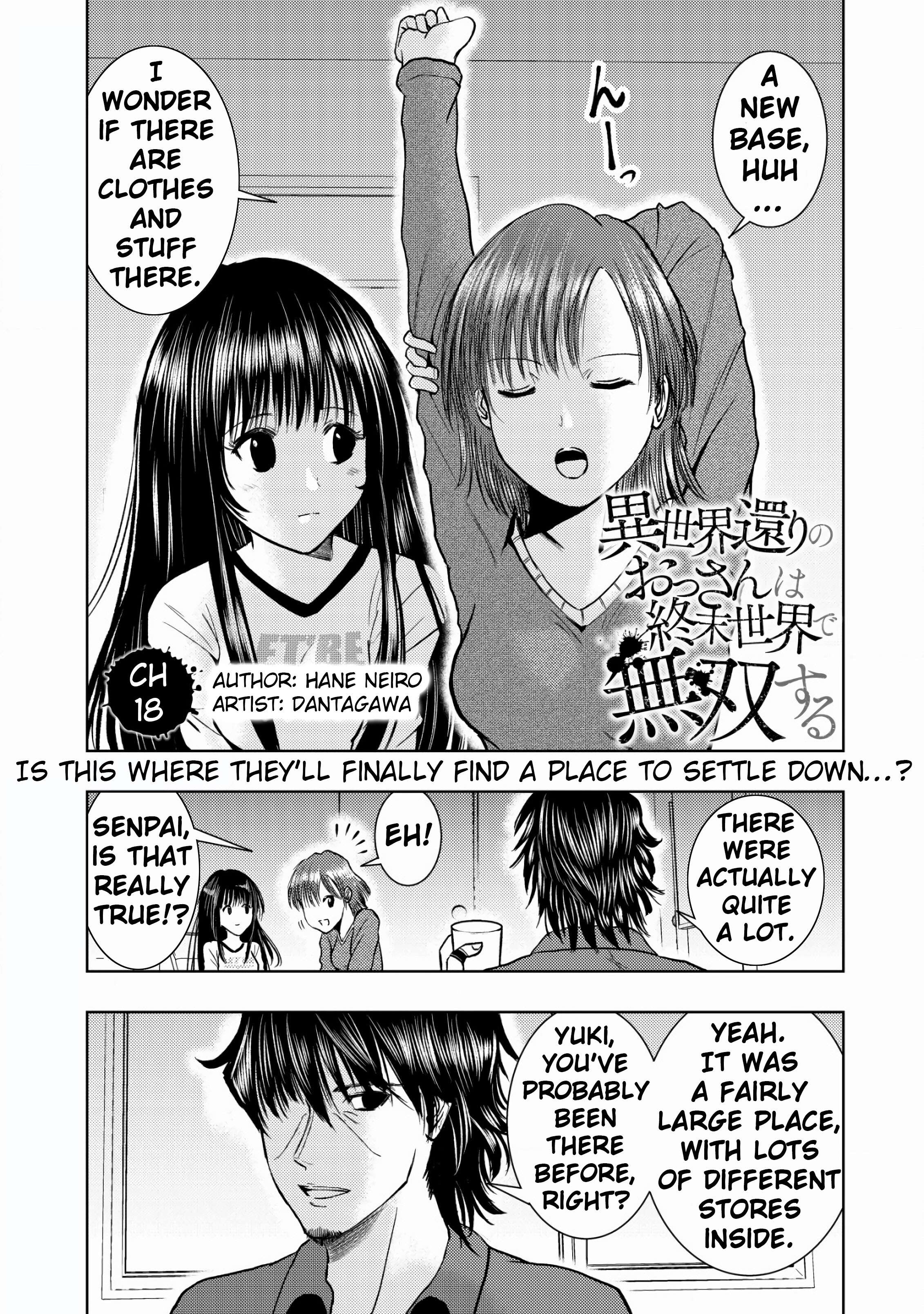 A Middle-aged Man Who Returned From Another World Becomes Unrivaled In The Apocalyptic World Chapter 18 - Page 3 in English