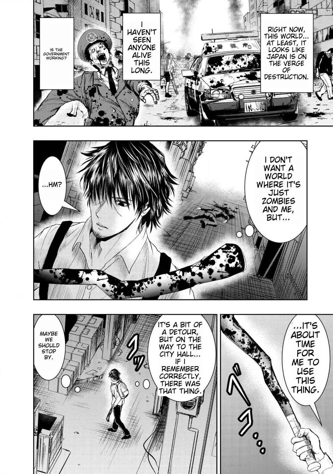 A Middle-aged Man Who Returned From Another World Becomes Unrivaled In The Apocalyptic World Chapter 2 - Page 8 in English