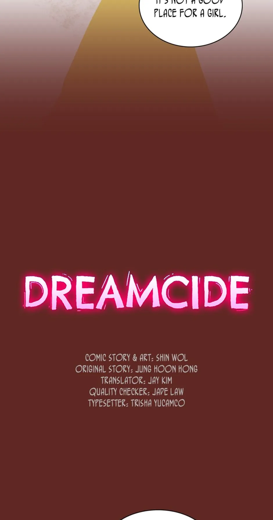 Dreamcide Chapter 10 - Page 3 in English