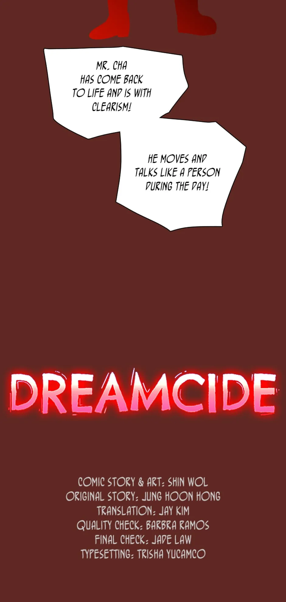 Dreamcide Chapter 105 - Page 3 in English