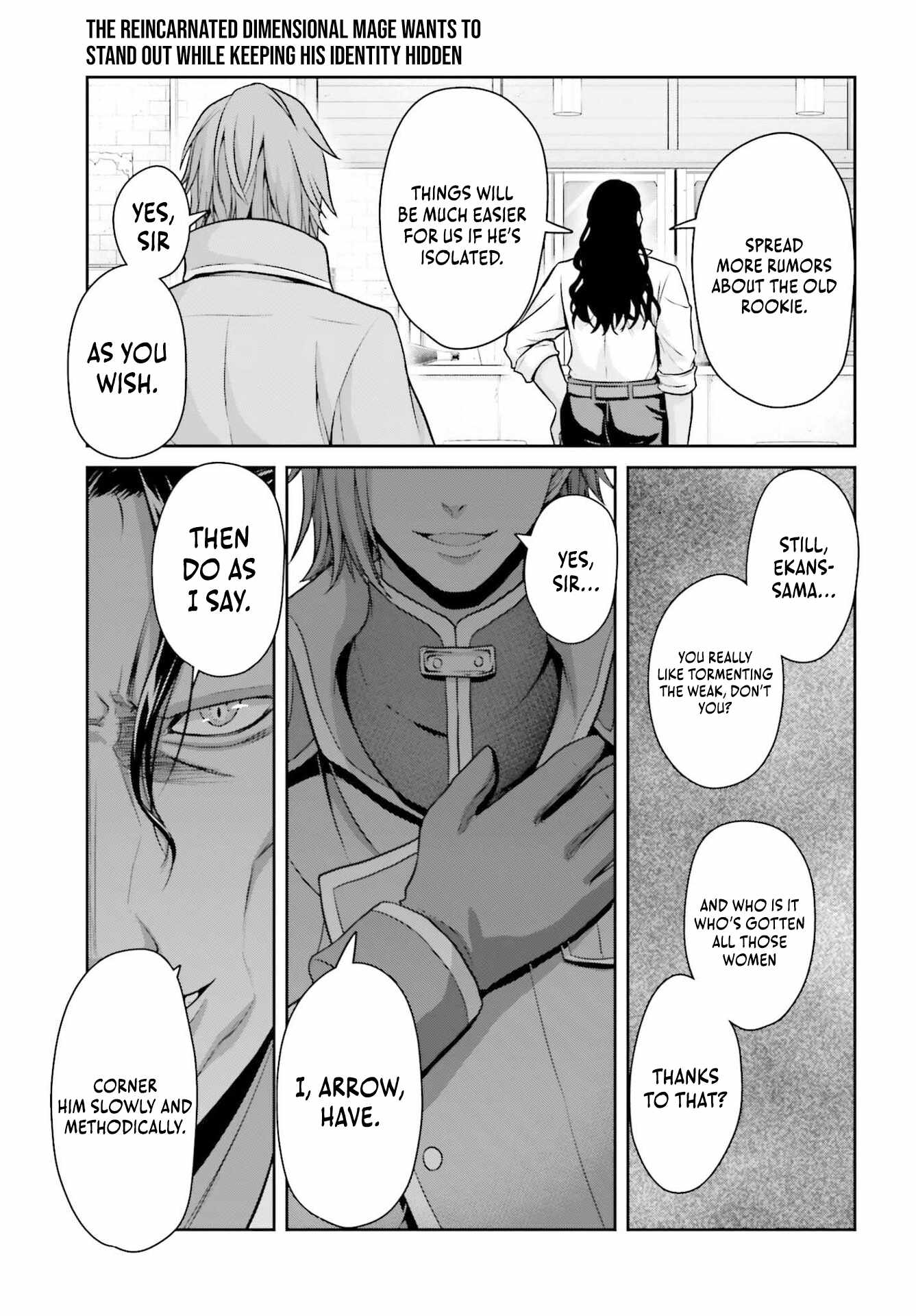 The Reincarnated Dimensional Mage Wants to Stand Out While Keeping His Identity Hidden Chapter 4 - Page 34 in English