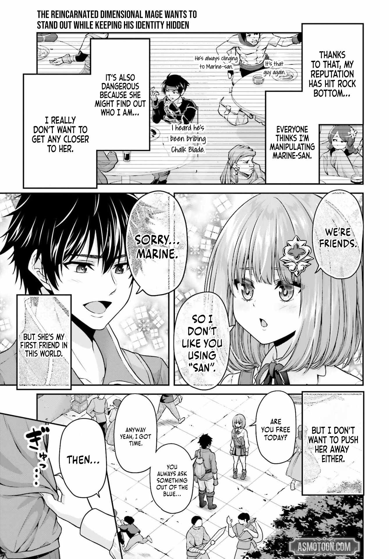 The Reincarnated Dimensional Mage Wants to Stand Out While Keeping His Identity Hidden Chapter 4 - Page 6 in English