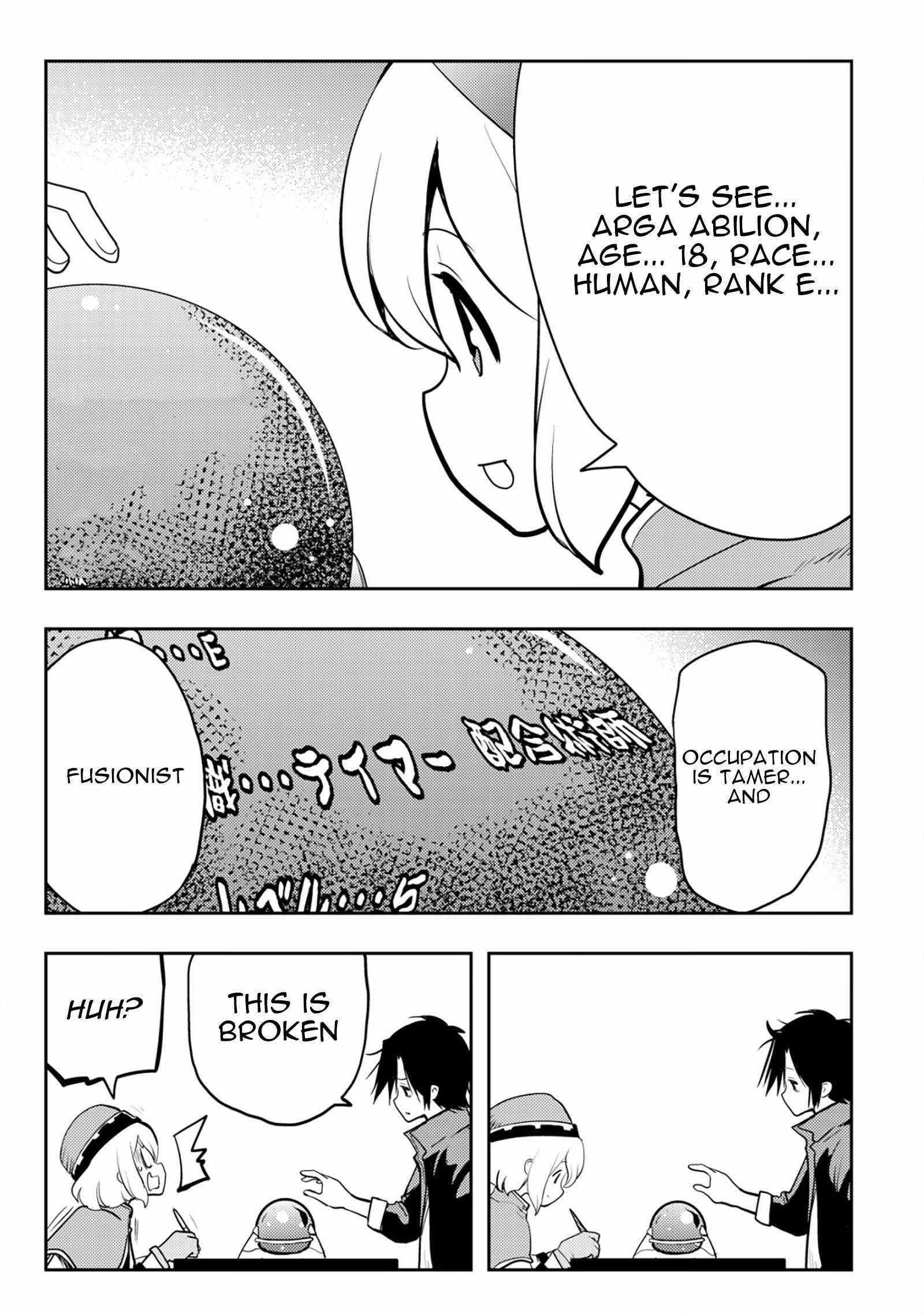 I Was Banished for Being a Useless Tamer, but My Second Job as a Universal Fusionist Lets Me Build the Ultimate Party Chapter 1 - Page 14 in English