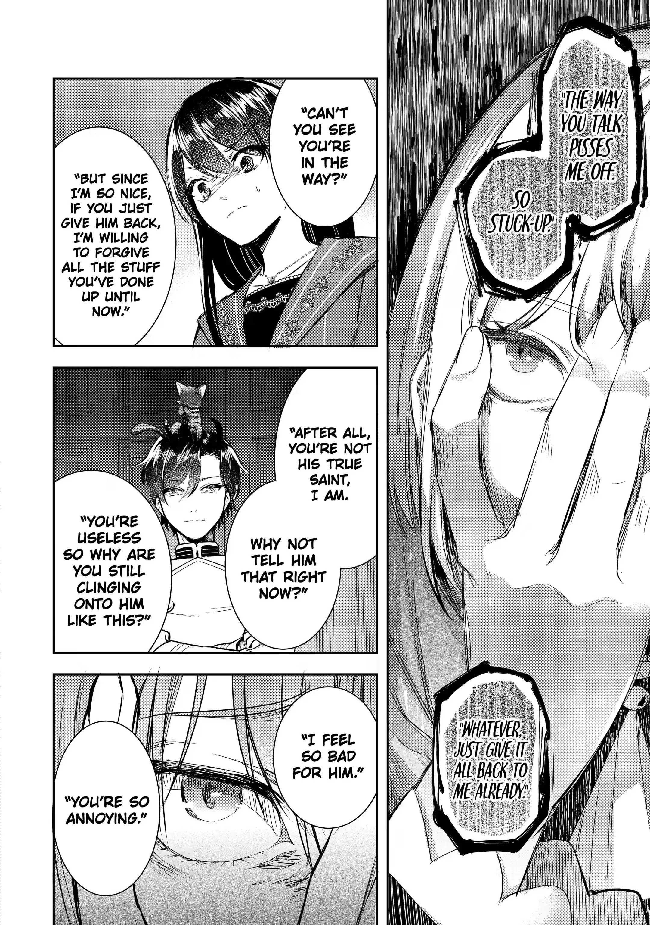 I was summoned to be the Saint, but I was robbed the position, apparently Chapter 12.1 - Page 8 in English