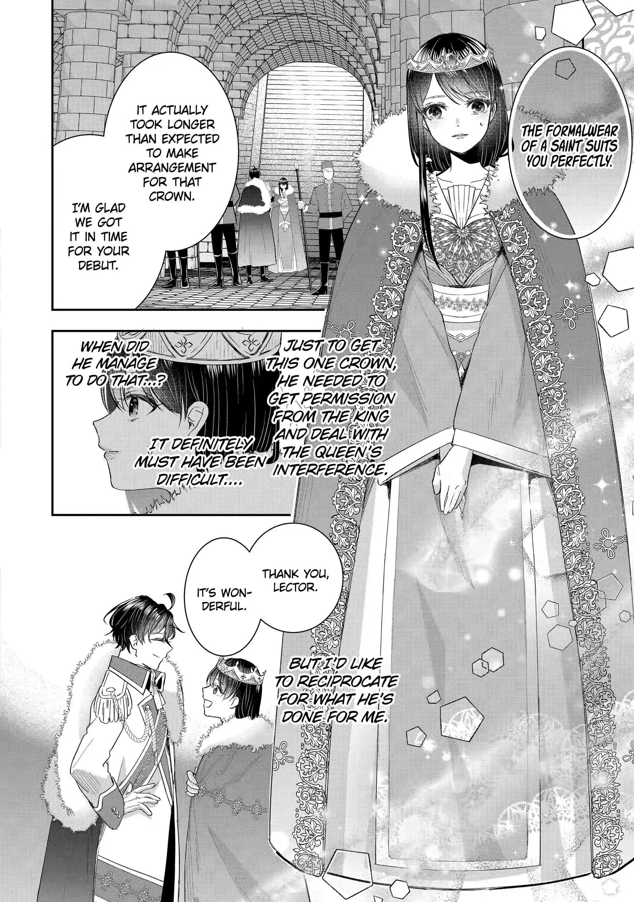 I was summoned to be the Saint, but I was robbed the position, apparently Chapter 13.1 - Page 10 in English